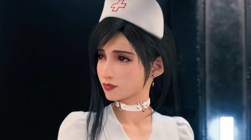 《最终幻想7：重制版》MOD：美女警察穿上护士装