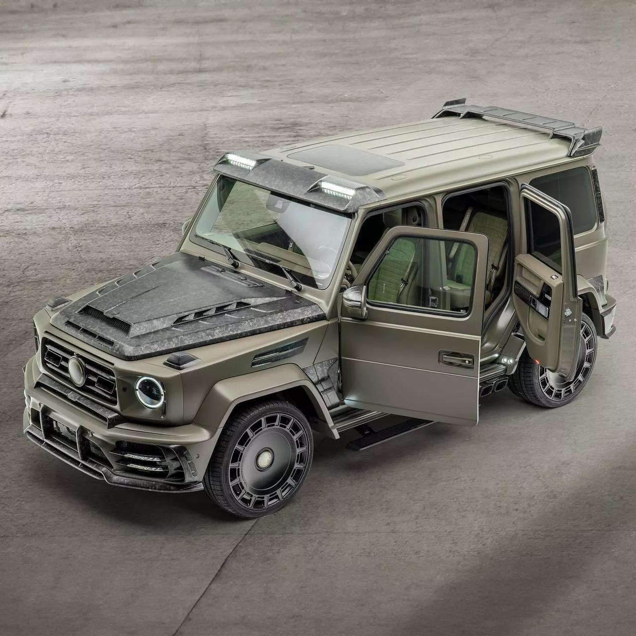 850马力的奔驰大G改装版，由Mansory操刀，基于AMG G 63，仅生产 