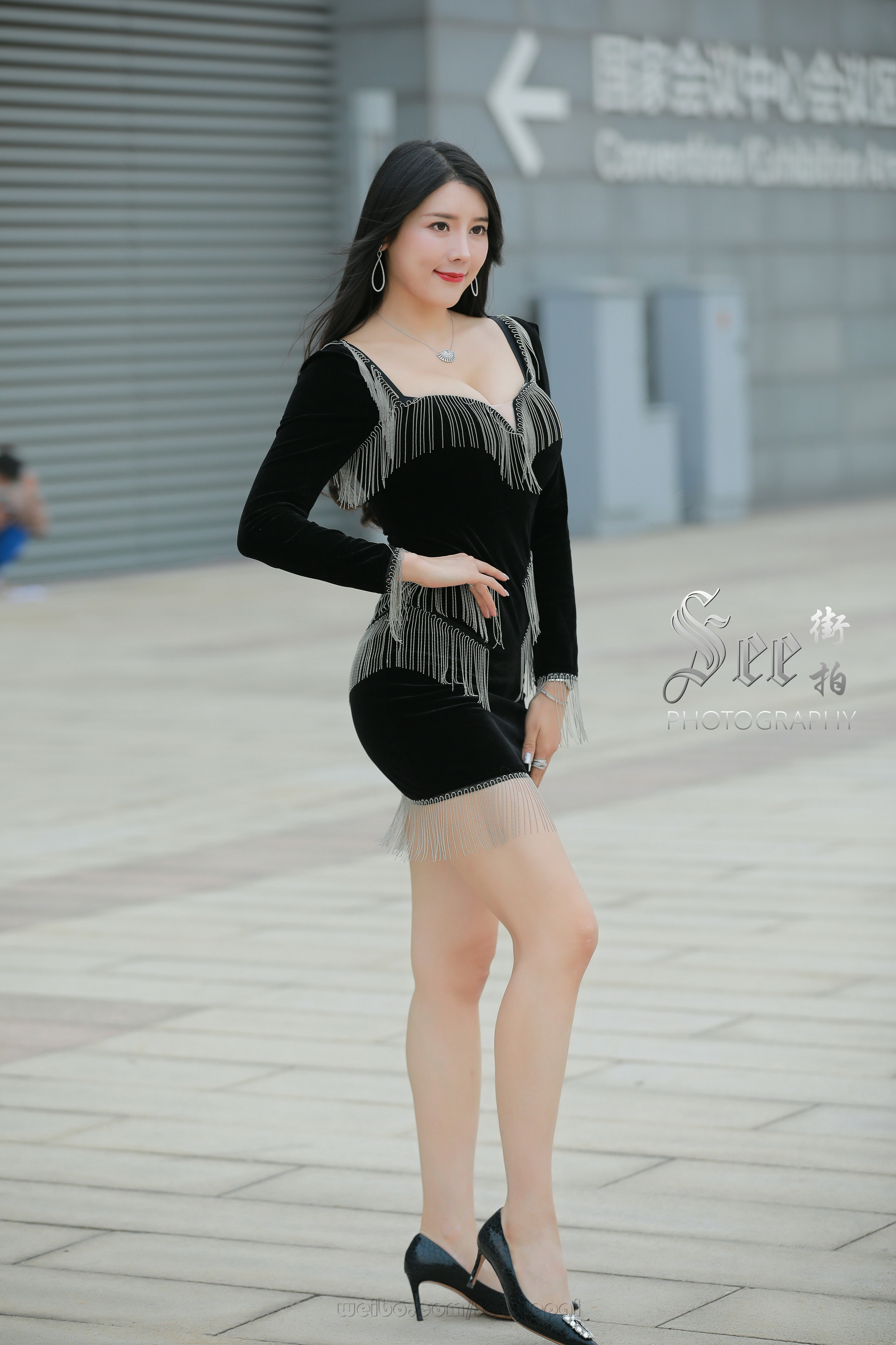复古裙迷人气质~~ ​​​