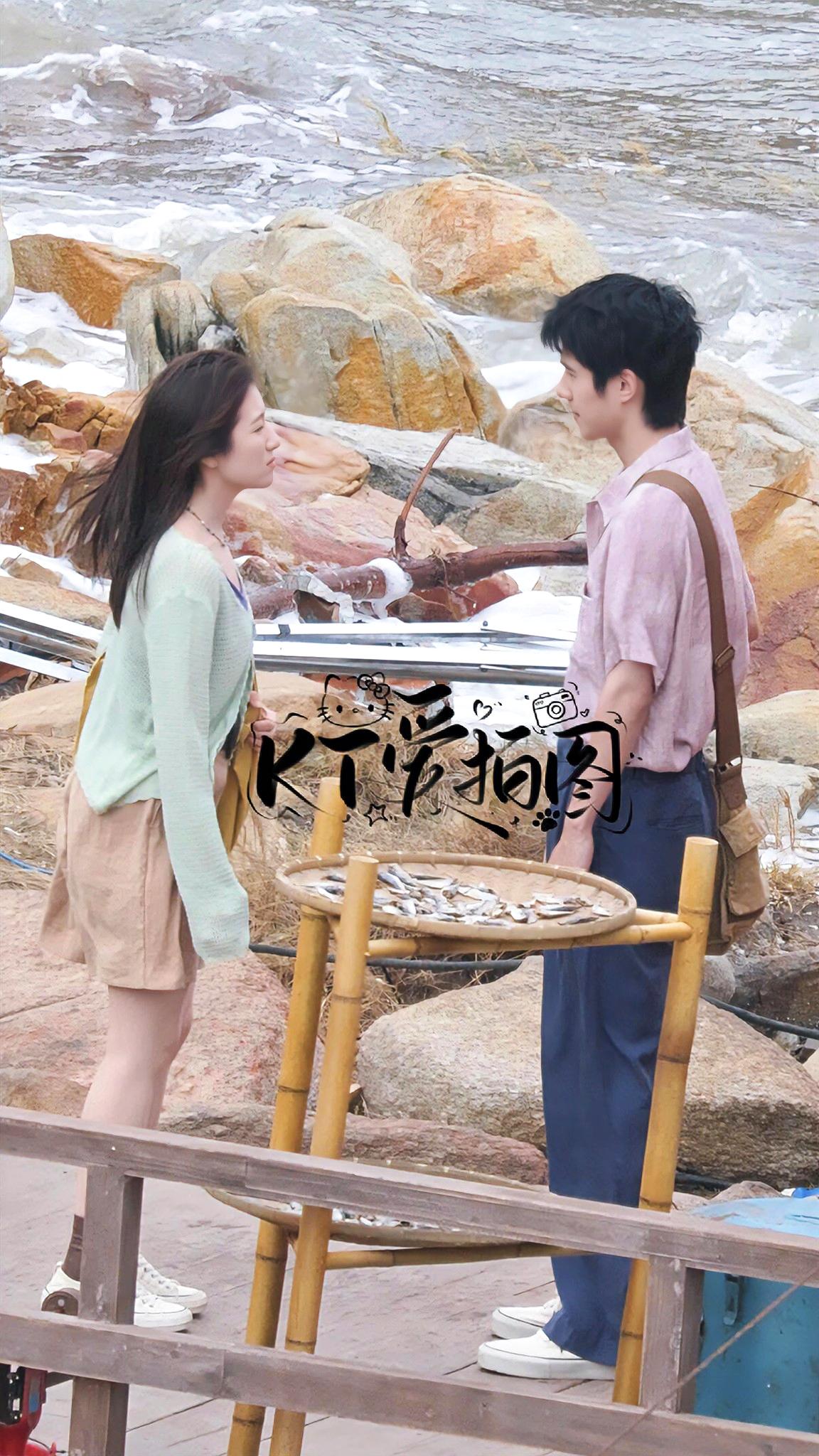 俩人像青柠汽水一样清爽😍新衣服来啦