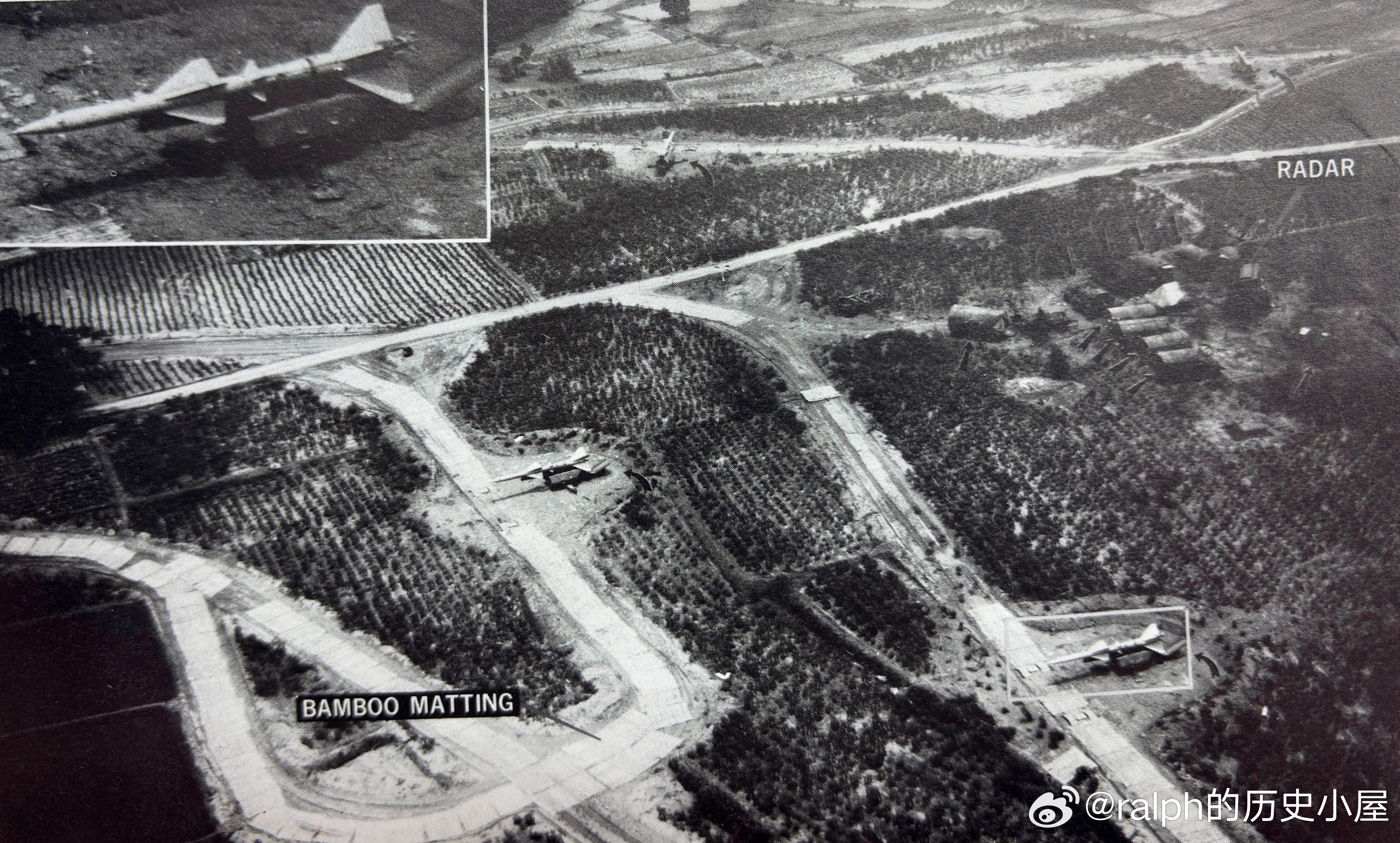 1965年8月美军侦察机低空拍摄的北越防空导弹阵地军事历史全触达 ​​​