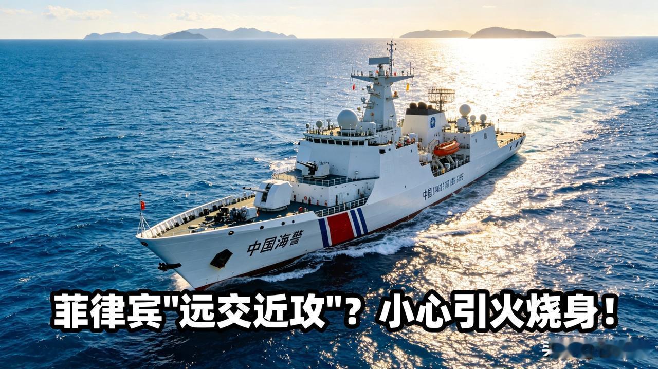菲律宾"远交近攻"？
小心引火烧身！
 
中国想与邻为善
菲律宾偏要远交伐近
 