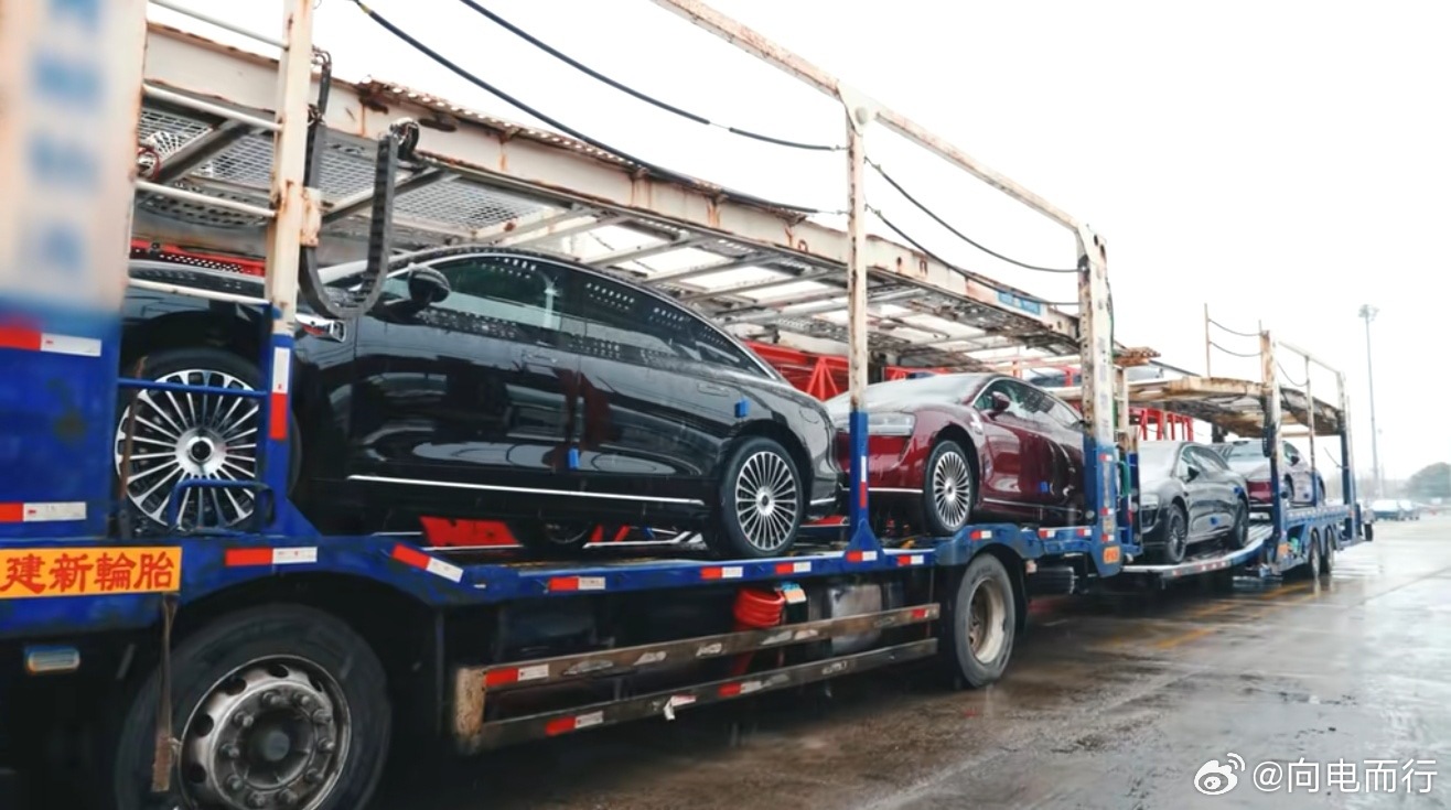 享界超级工厂，风雪无阻发运