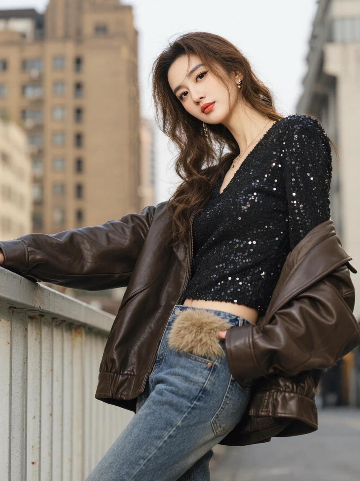 抖音ai创作 晒出你的电影感瞬间 原来我也可以这么美变装秀 回眸一笑百媚生最美的