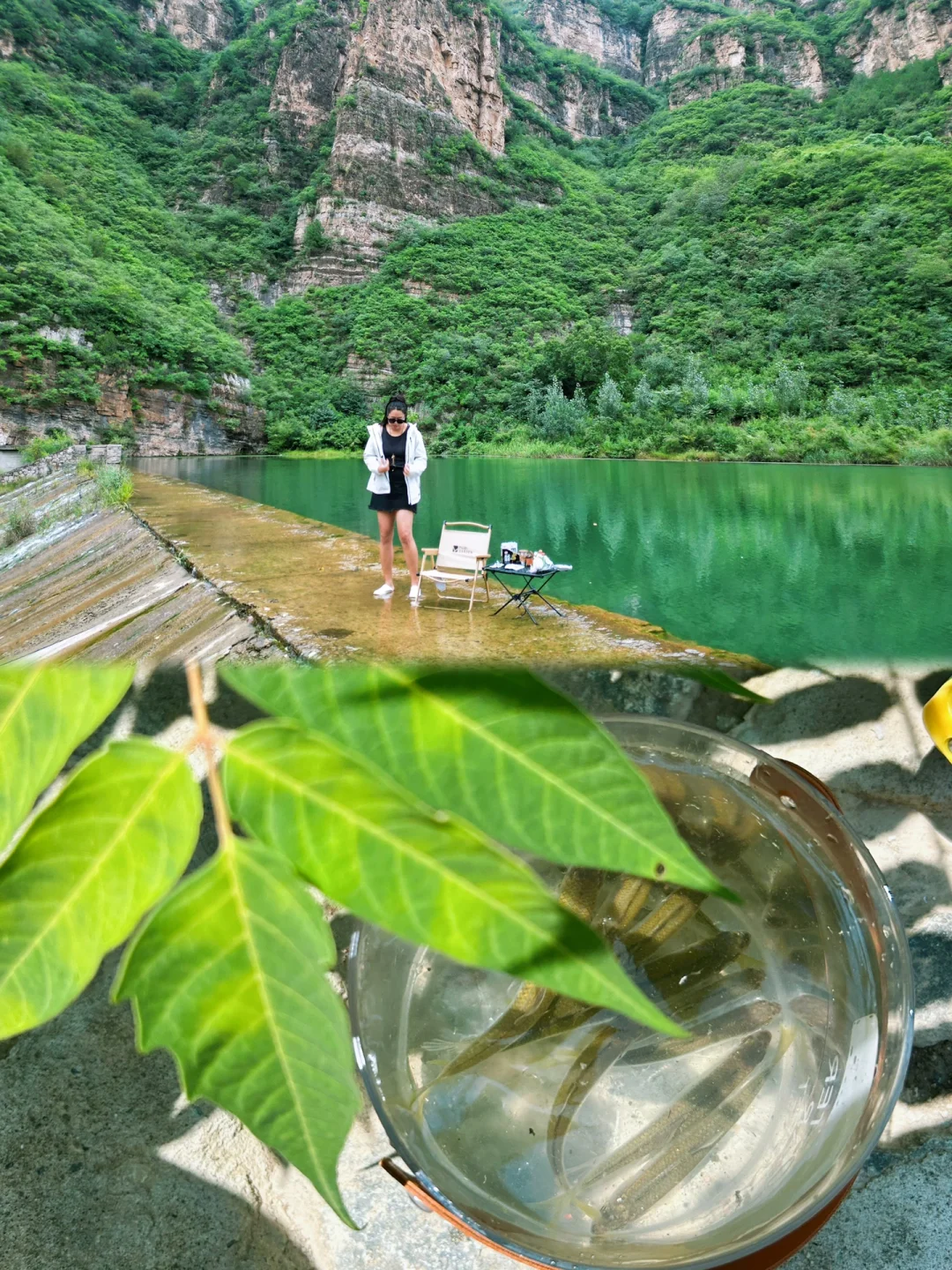 露营🏕️徒步长城 玩水🎣钓鱼的路线 快藏好