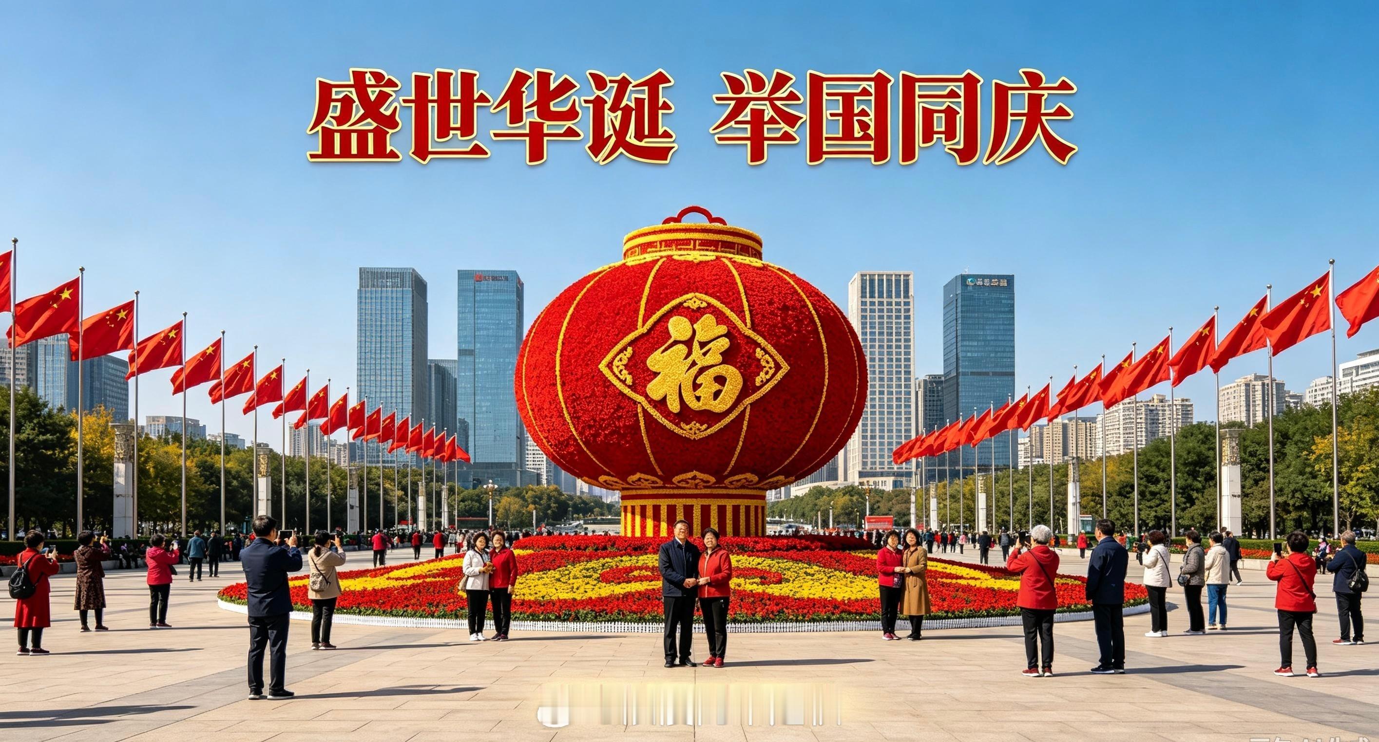 建议大家把国庆当成新年来过难得长假好好放松，约上想见的人，吃顿大餐，把烦恼暂时放