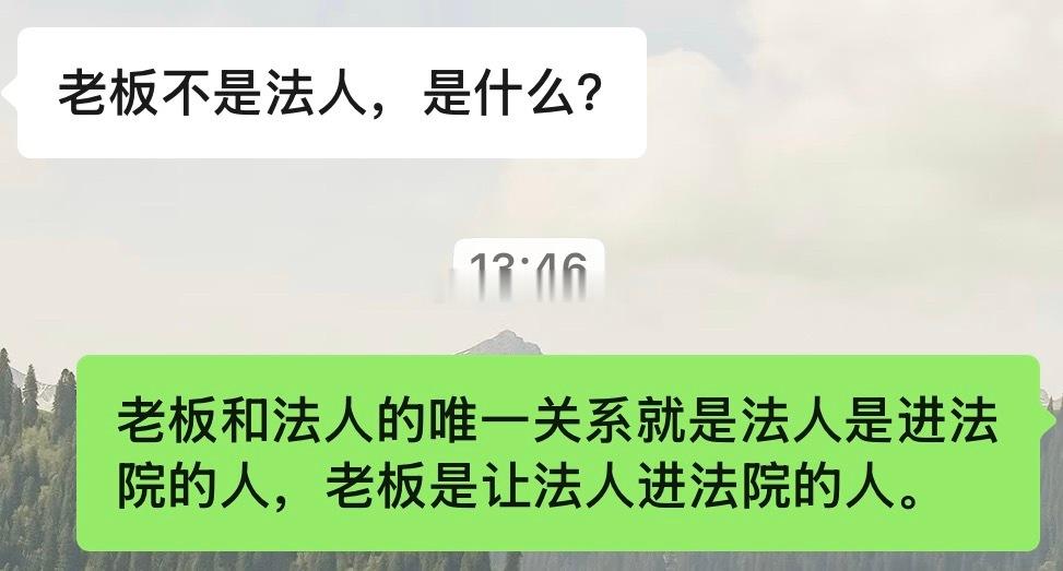 纽太普  约等于，老板是法人的牵制者