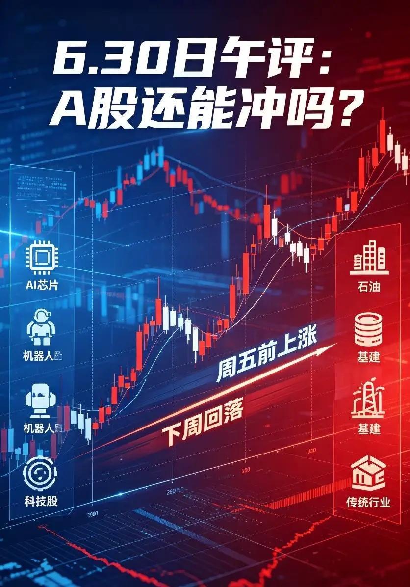 6.30日午评:美伊谈判信号混乱，但1经济数据超预期，A股还能冲吗？      