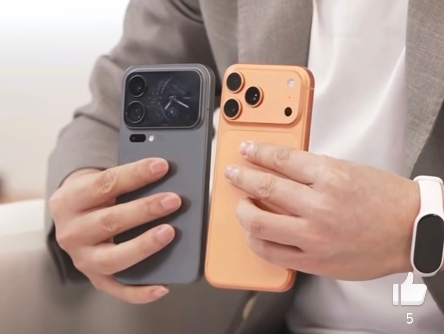 卢伟冰说小米17不像iPhone17 刚刚看卢总直播，卢总把iPhone 17 