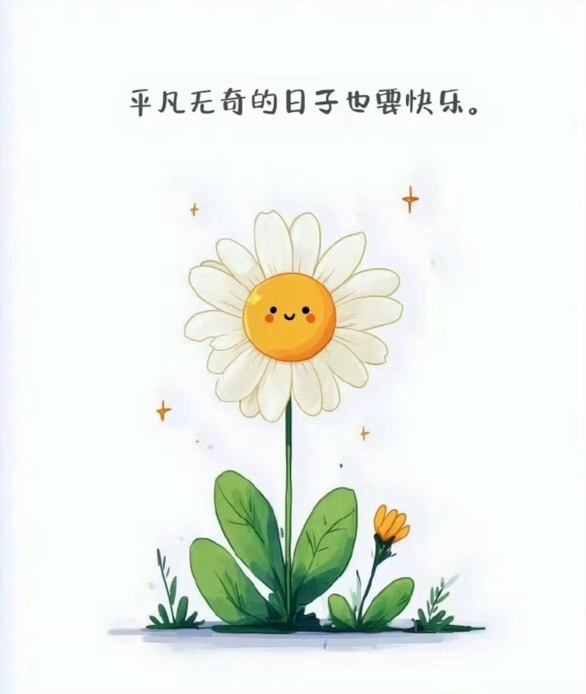 不慌、不忙、珍惜时光。 