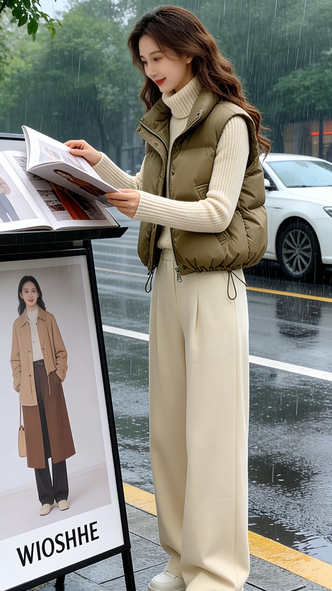 时装穿搭 洋气减龄 穿出自己的风格 每日分享 保暖又好看