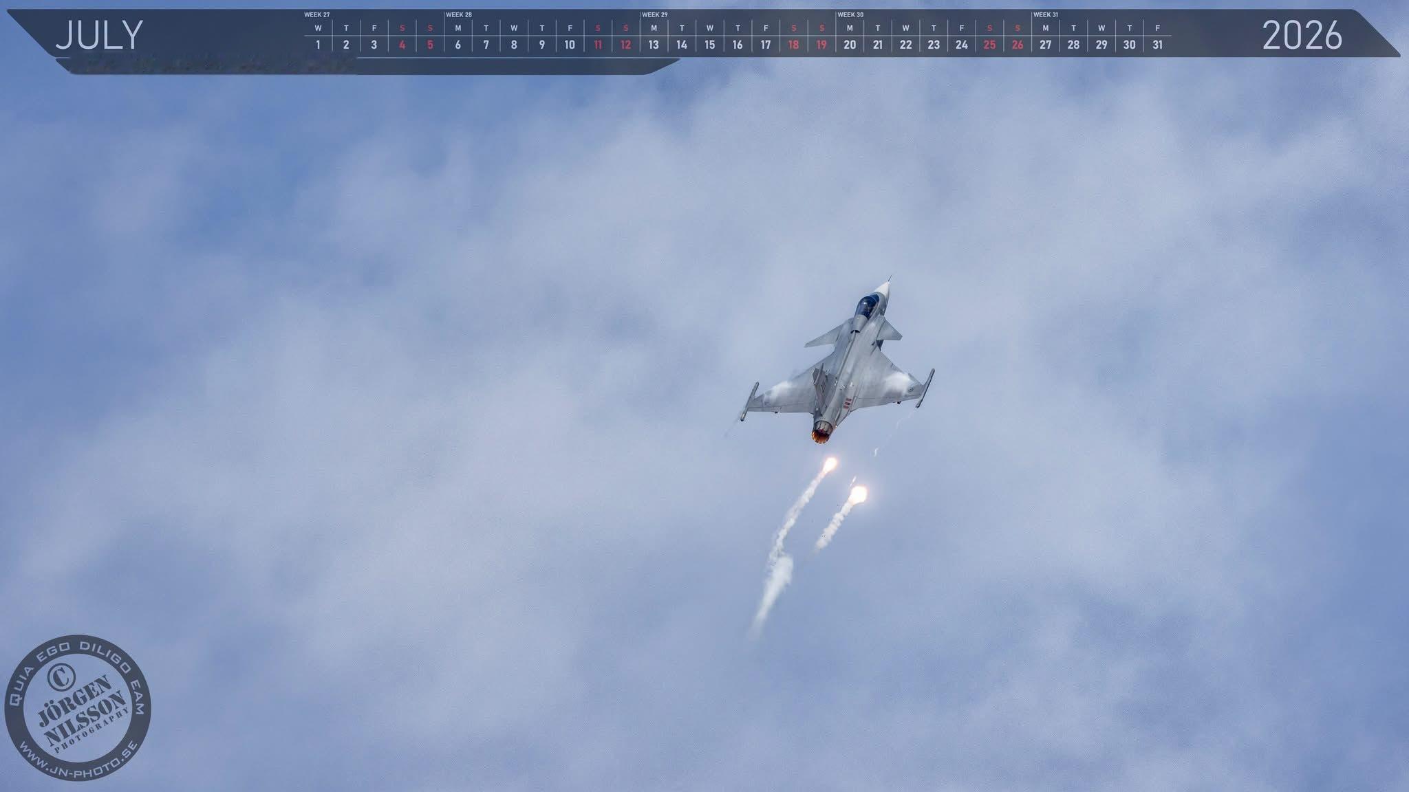 今日鹰狮 瑞典空军JAS39C鹰狮2026年7月，你好Photo credit: