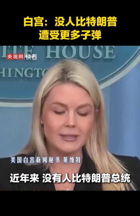 特朗普的总统生涯也挺惨的，白宫发言人莱维特说道：最近几年，没人比特朗普遭受更多的