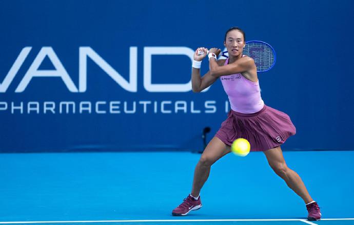 打疯了！郑钦文王者归来！直落两盘横扫晋级8强！

WTA250雅典站女单第2轮，
