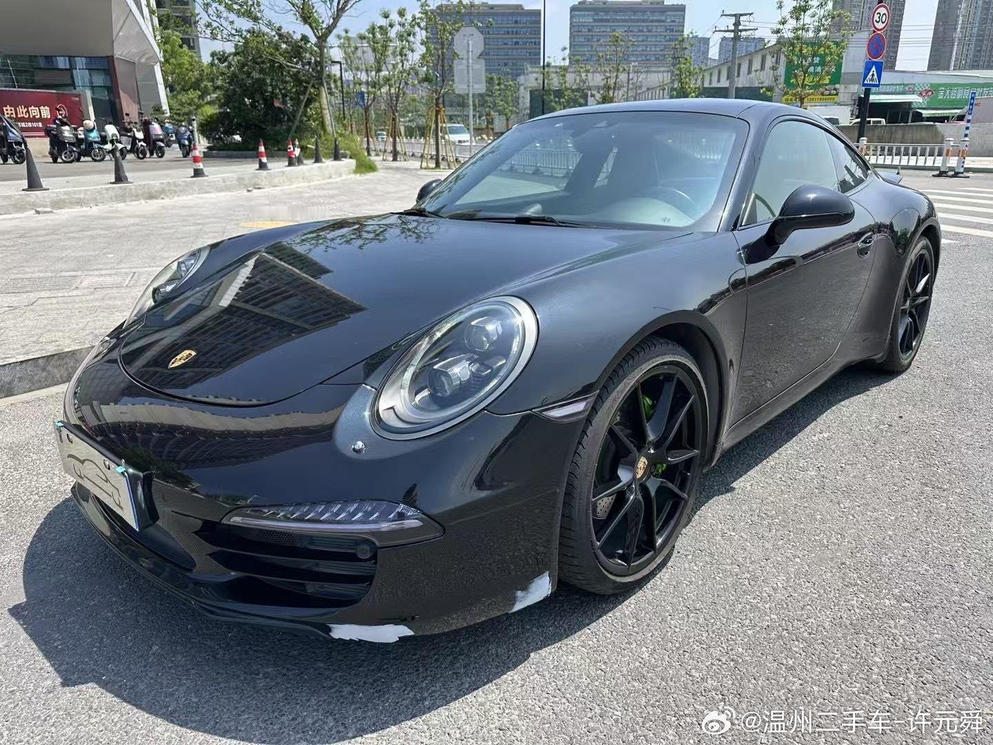 2016年保时捷911 991.1铂金版 全车原版两面补漆 实表9.4万公里，精