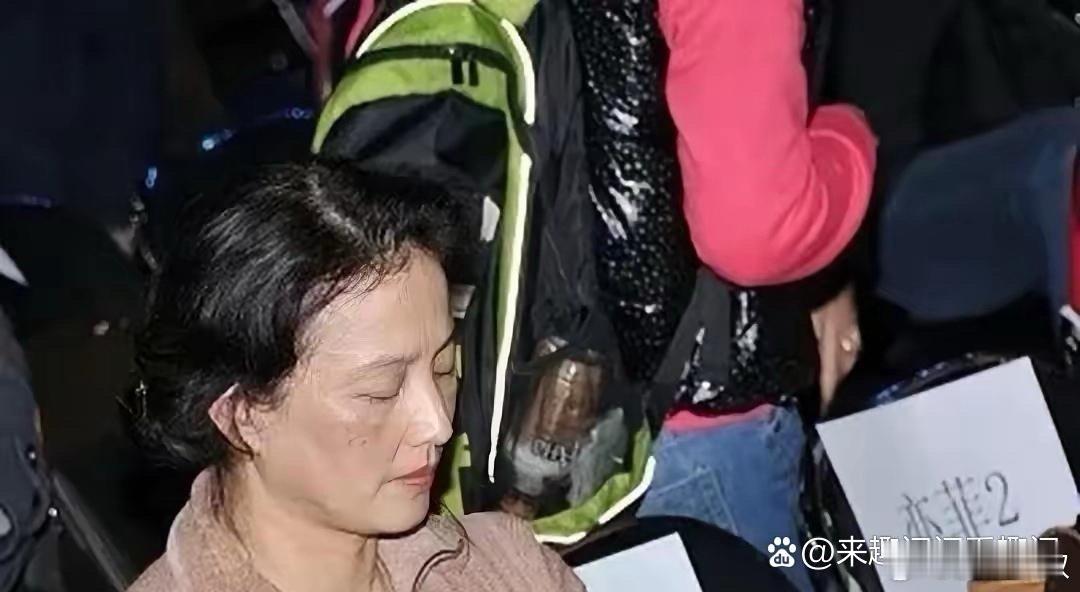 刘亦菲的妈妈真的好美，有钱也懒得祛斑的那种。 ​​​
