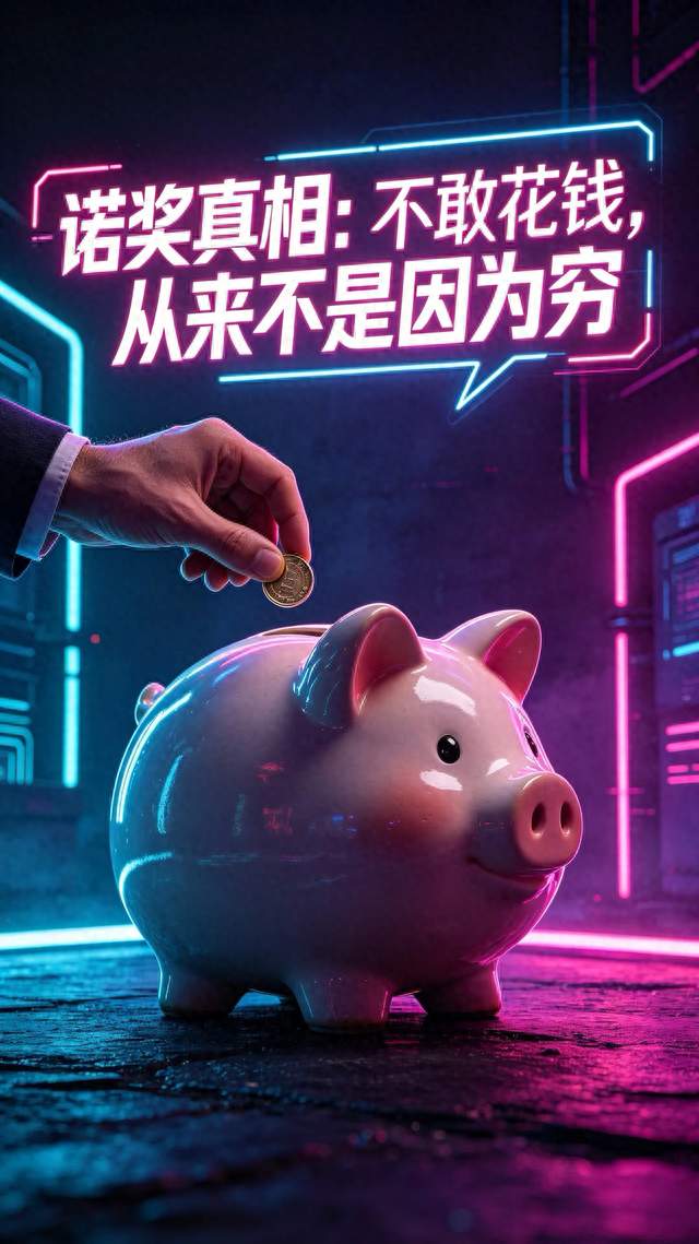 终于懂了！我们不敢花钱，不是穷，诺奖给出最扎心真相