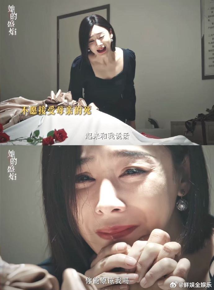 她的盛焰袁姗姗害死亲妈从嘴硬到彻底绷不住，情绪过渡得特别自然，完全让人代入进去了