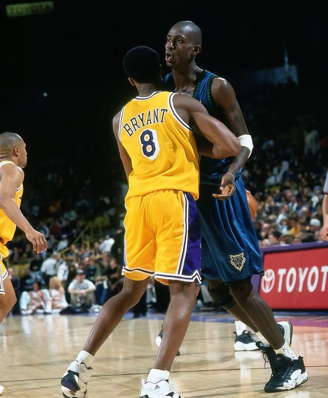 98年全明星，小飞侠&狼王！科比KobeBryant凯文加内特 ​​​