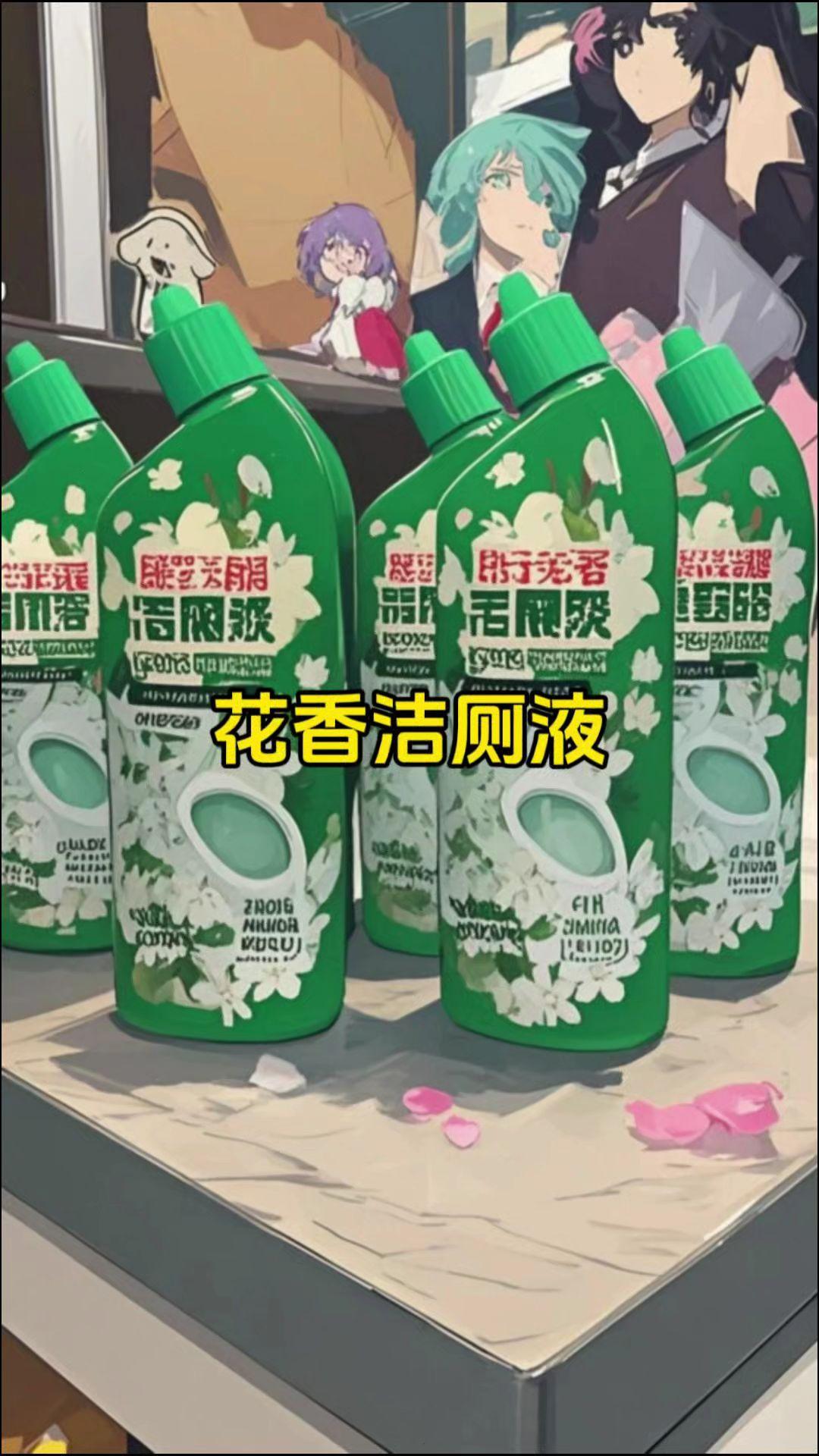 这个价到手6大瓶栀子花香洁厕液，真的太划算了！清洁力非常好，而且这个香...
