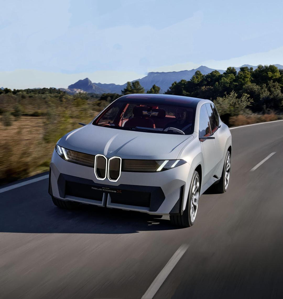 新世代BMW iX3来了 鼻子很有个性！外观基本还原概念车，线条更未来感，宝马标