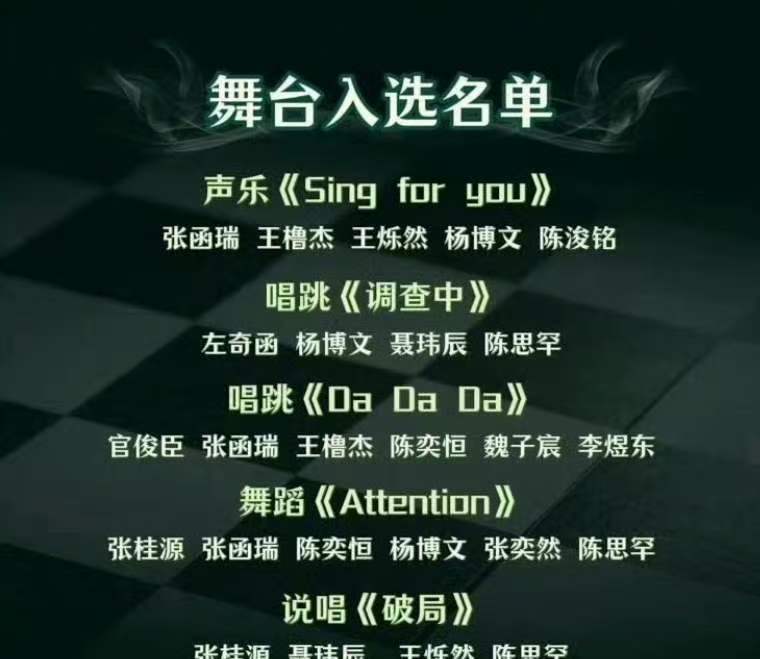张函瑞报七中七张函瑞突围2报七中七 哦莫！ 