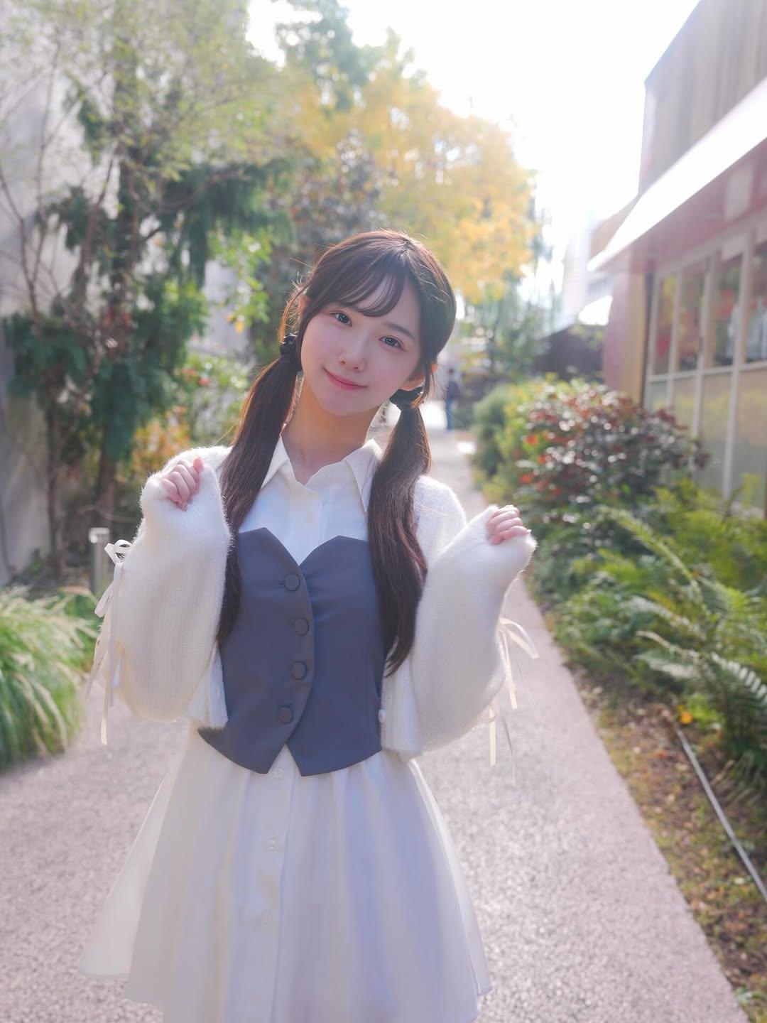 秋日校园甜妹穿搭✨被阳光偏爱的温柔感