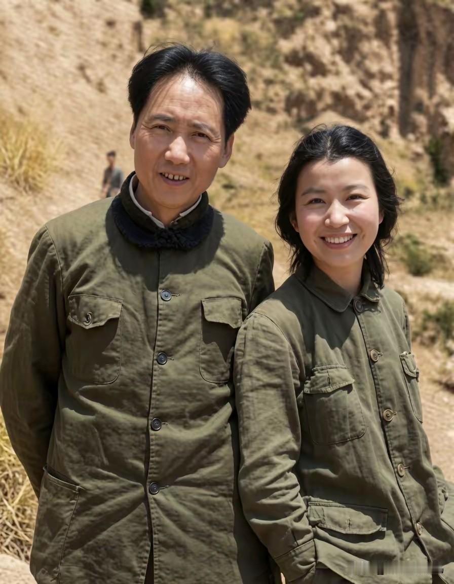 相濡以沫，患难与共
伟人