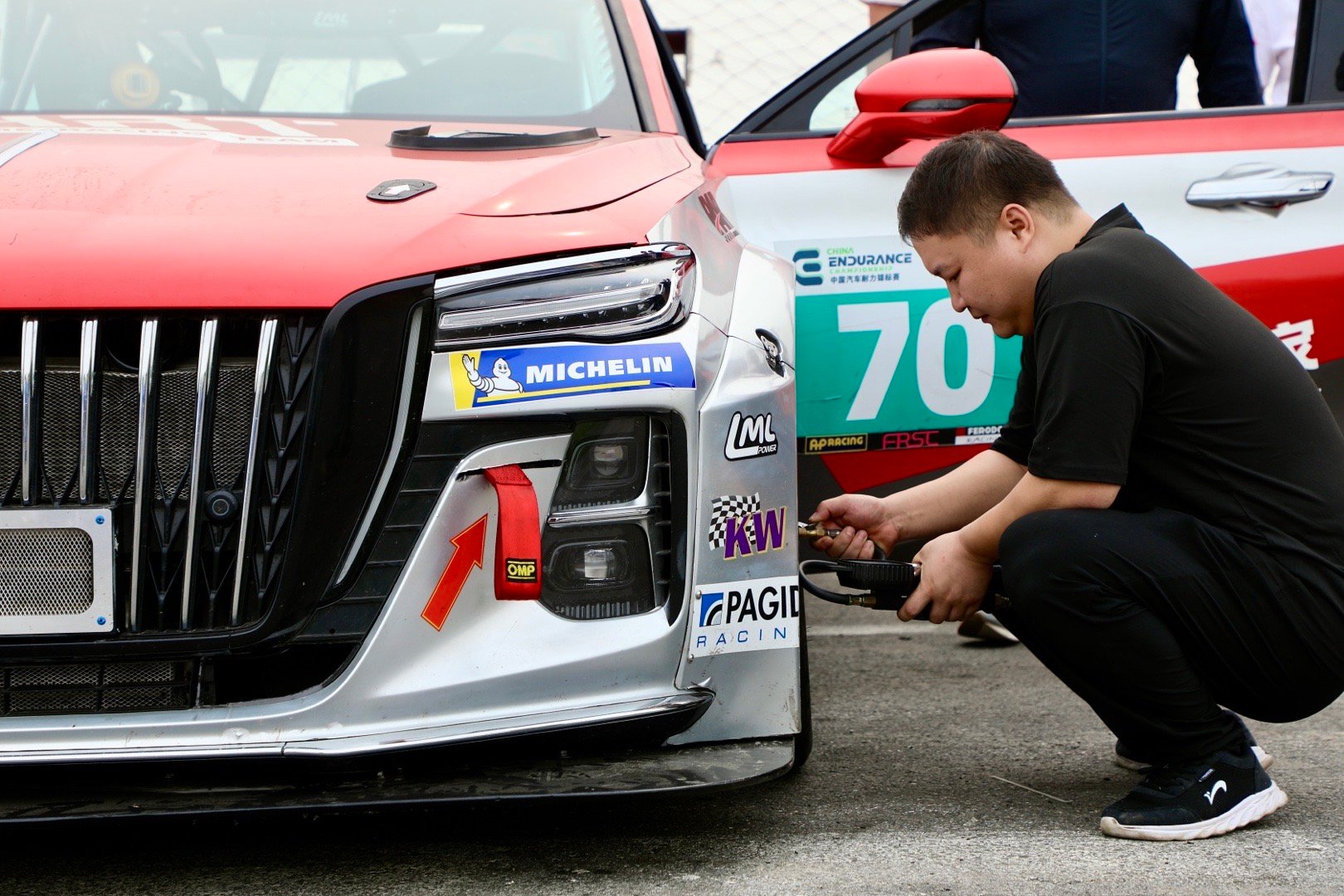 下午测试红旗H5赛车和Polo GTi新车、机械问题+底盘标定+刹车预设全部解决
