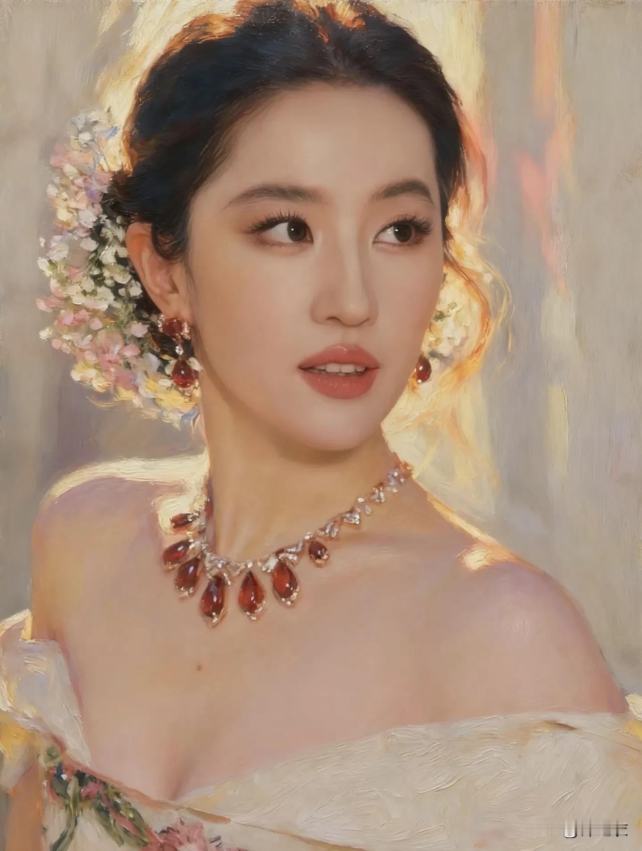 其实我觉得，无论是谁买珠宝，只要是有戴出去的需求的，肯定都不想让珠宝把自己衬得暗