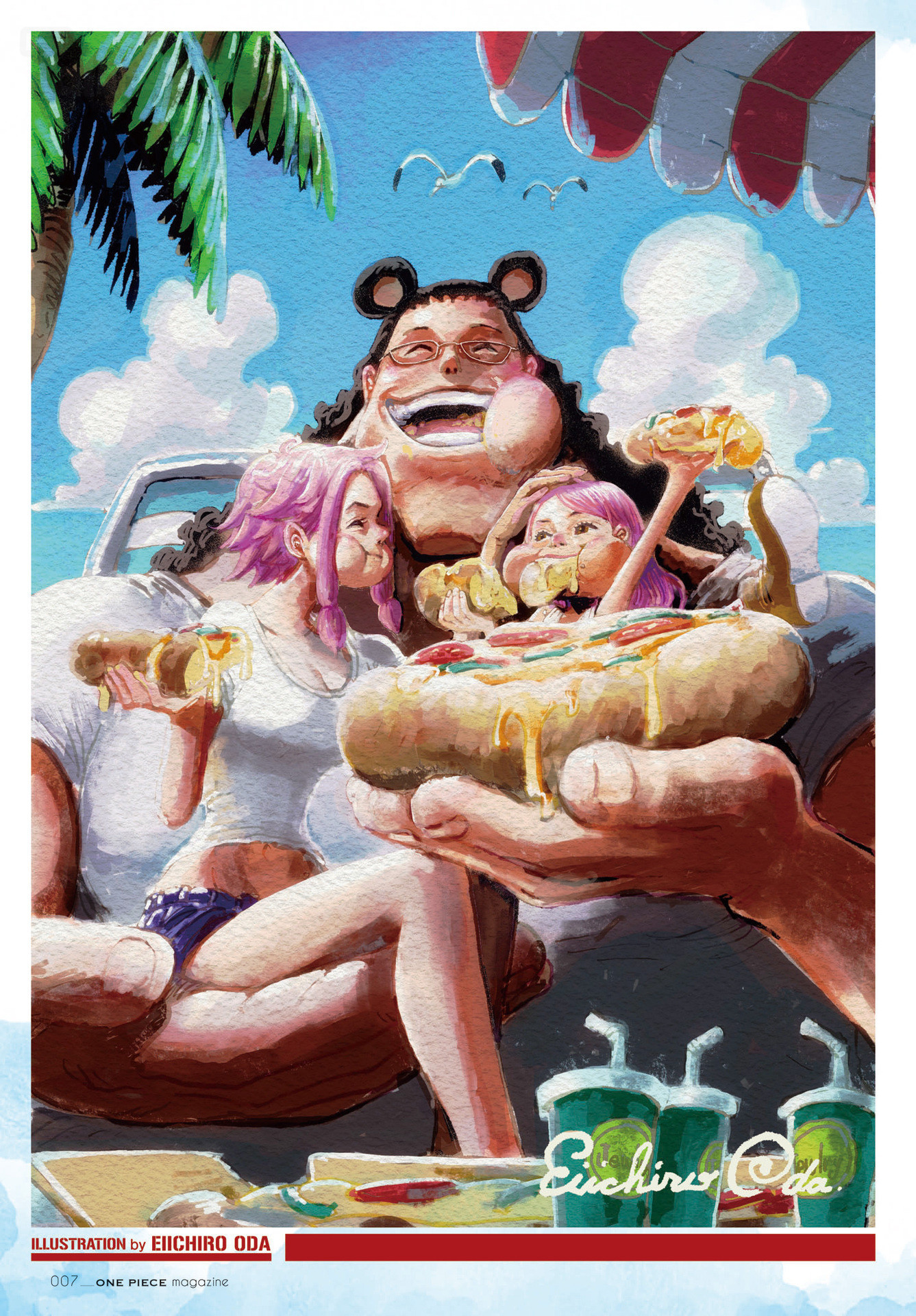 今天是父亲节。海贼王中有很多让人难以忘怀的父亲（或堪比父亲的角色）一生都在奔跑，