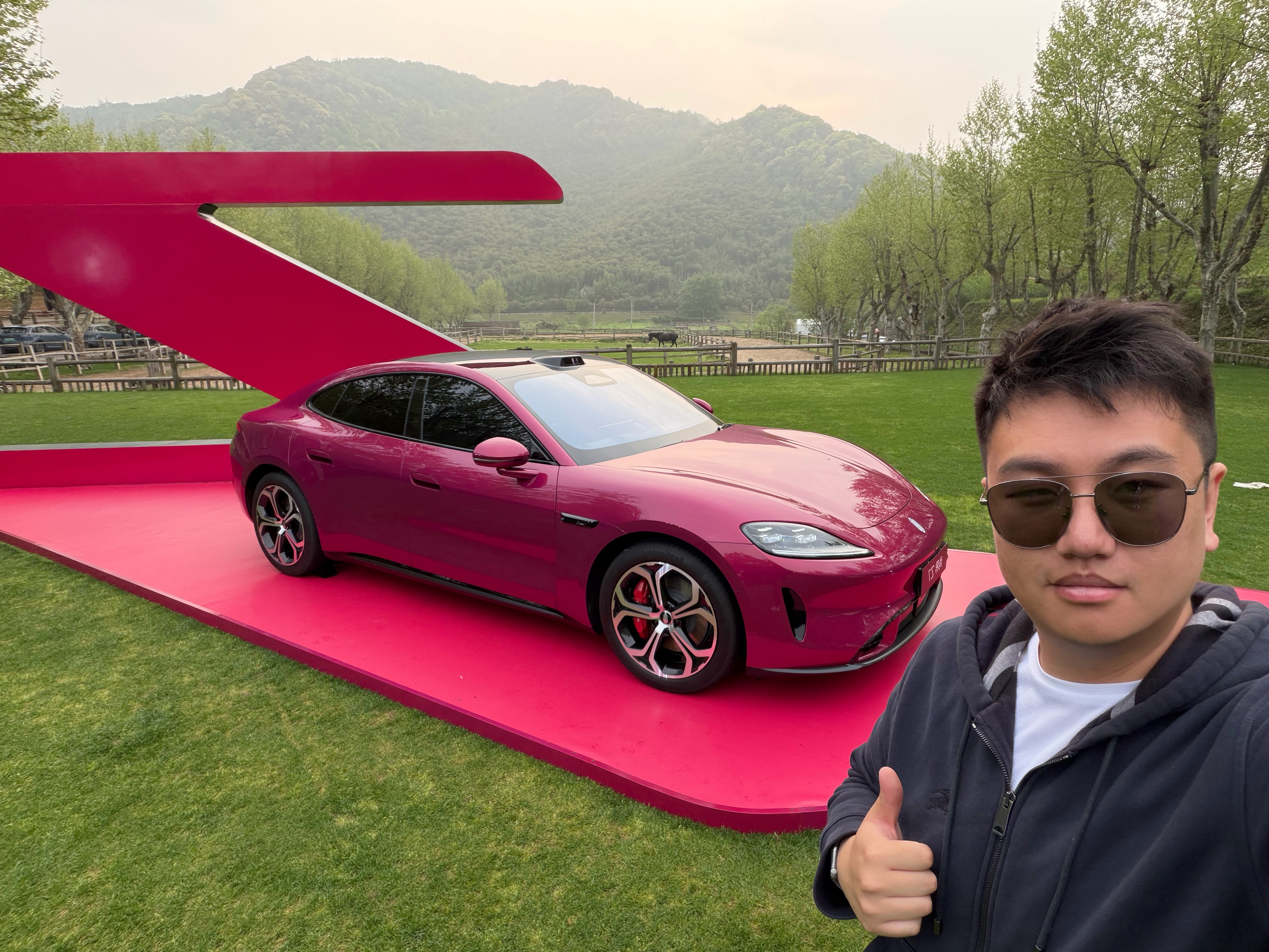 尚界Z7我已经开完了。和我想象中一模一样