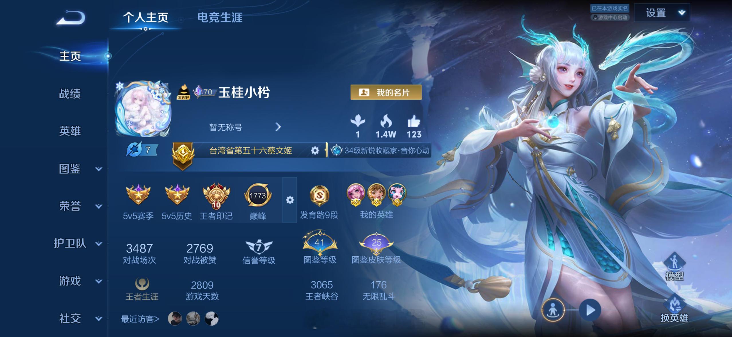老婆们，蓝色系挂哪个最贴呀？荣耀茶话会 | 枍崽的游戏time