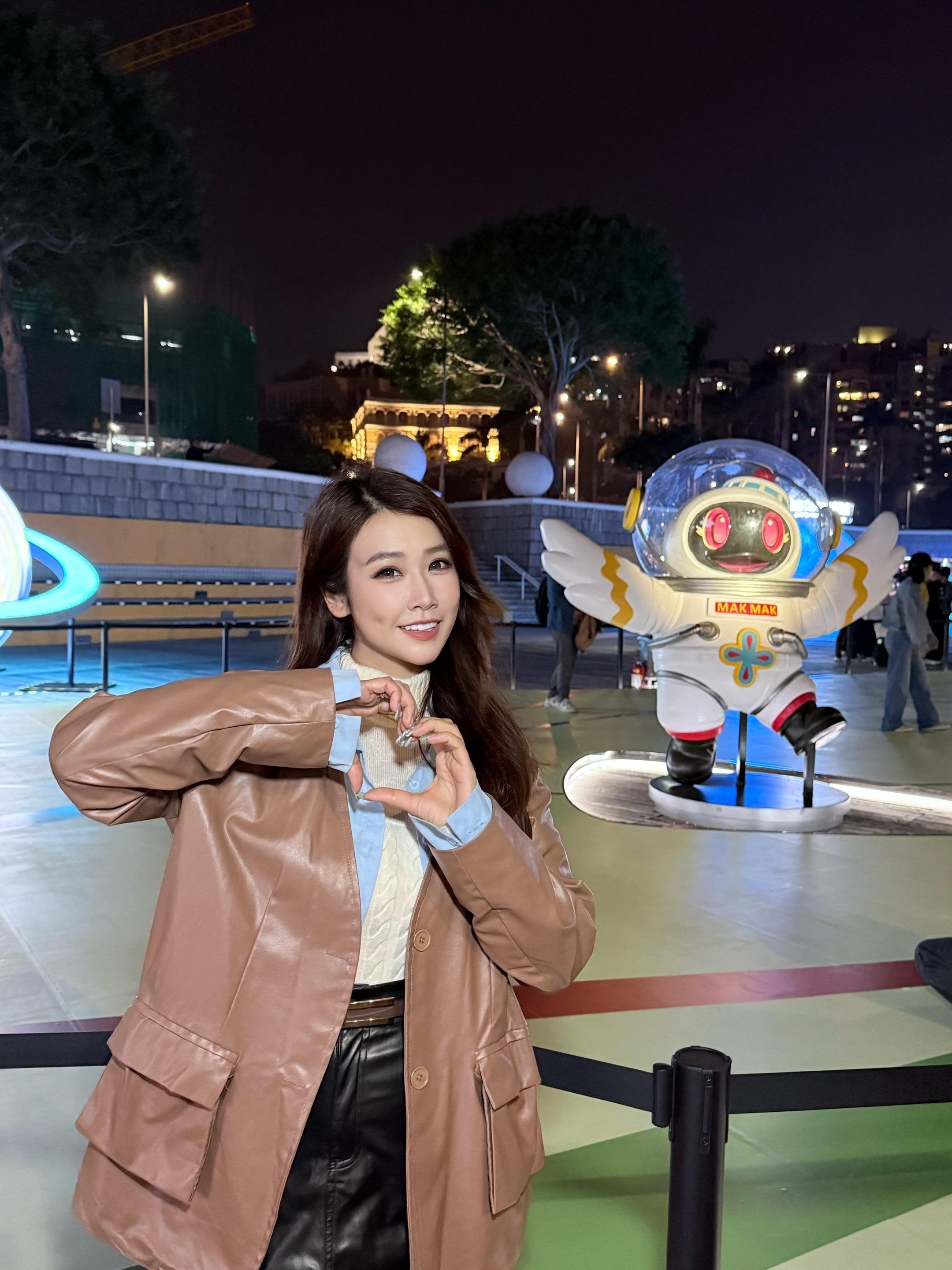 2025澳门国际光影节（南湾区） 真的把我美醉了！🌌 「光的终点：黑...