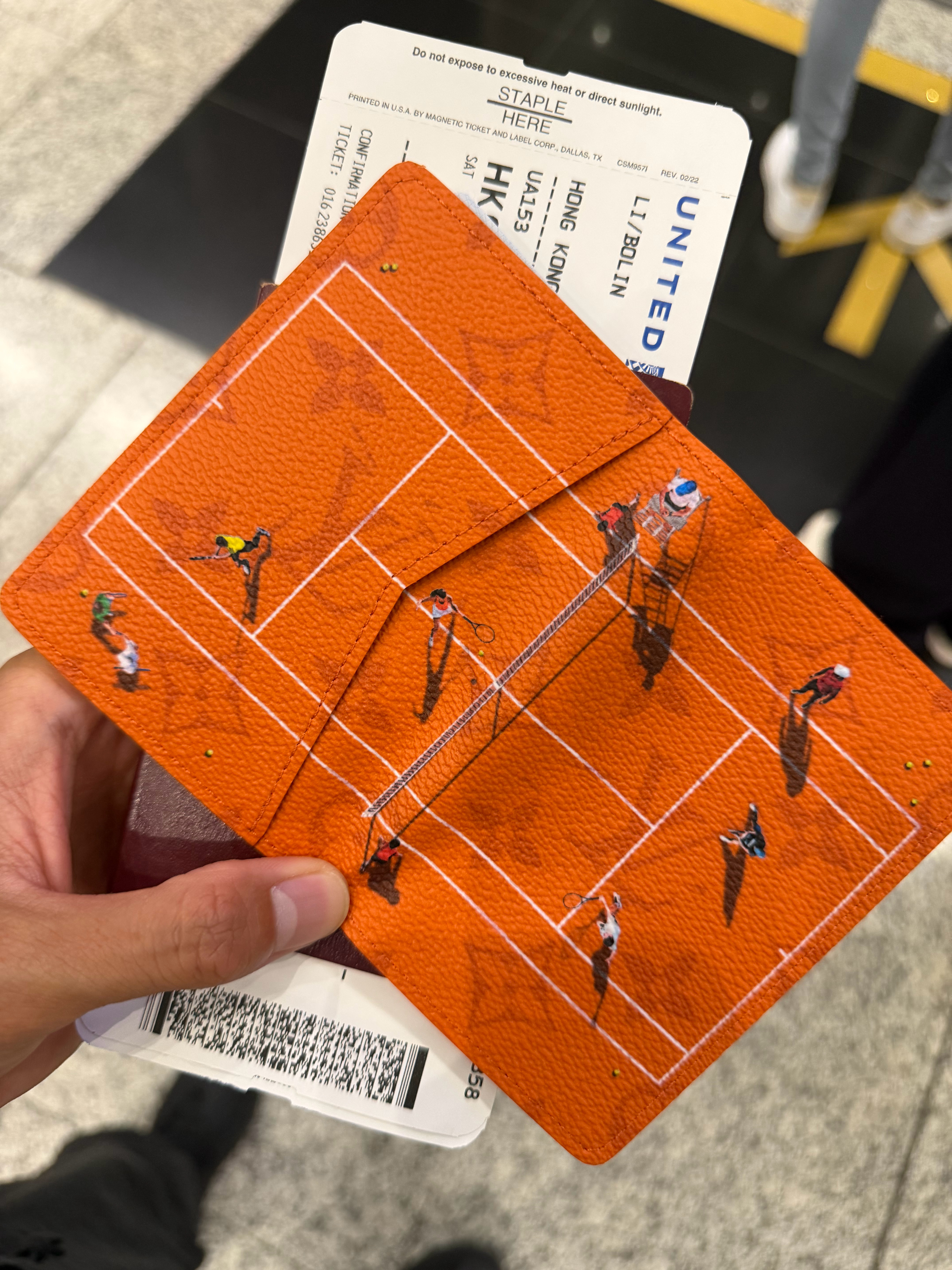 谁的卡包如此好看 香港·香港赤腊角国际机场T1航站楼