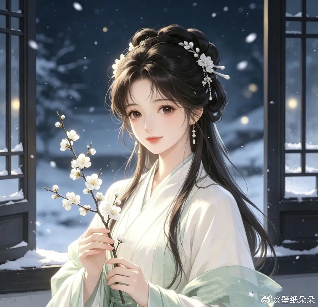 优雅古风汉服头像 