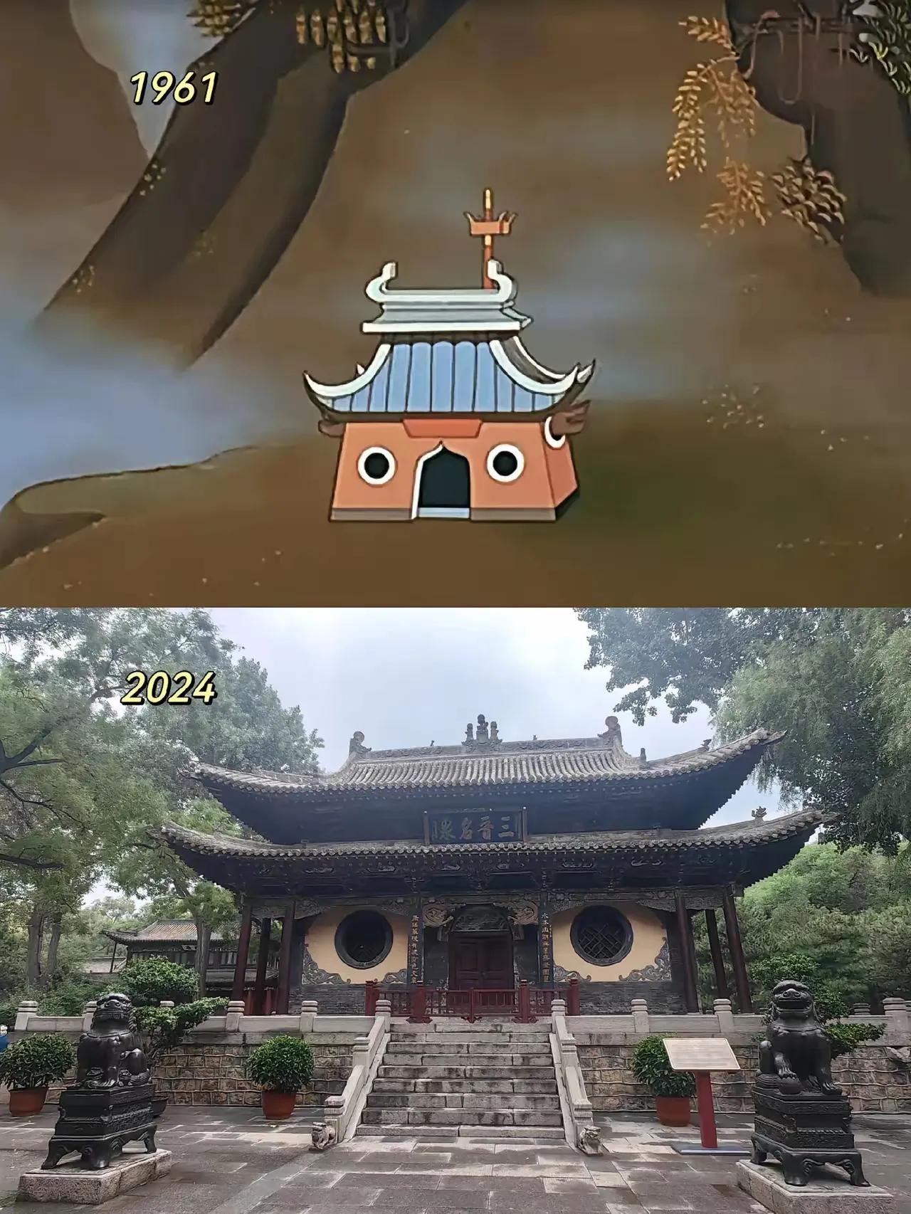 那些西游记中出现的场景，快四十年了，一切都那么的静如往常，那物、那景，唯那人不再