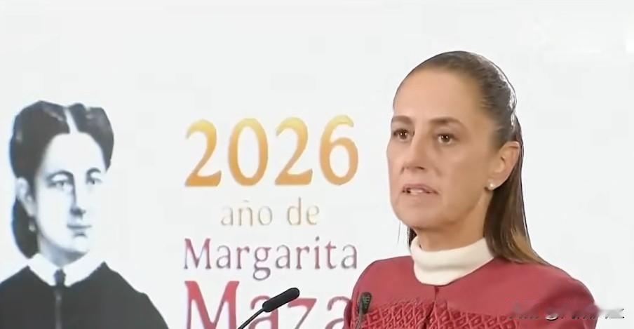 墨西哥总统辛鲍姆谈与特朗普通话:“通话大约15分钟，我们将继续秉持我们一贯确立的