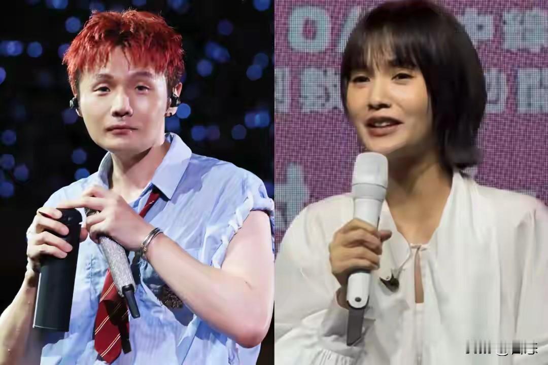 最近网上好多人说杨丞琳越来越像李荣浩，别说，仔细一看还真有点那味儿。以前杨丞琳是