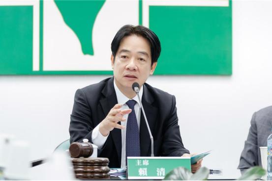 “台独”分子赖清德正式宣布，
 
7月29日，鉴于台湾地区县市长选举在即，赖清德