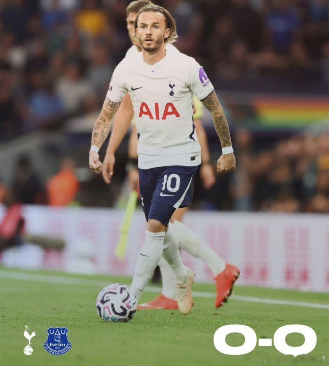 热刺英超4场零进球英超第4轮，热刺0-0埃弗顿，热刺英超开赛4轮零进球，创造队史