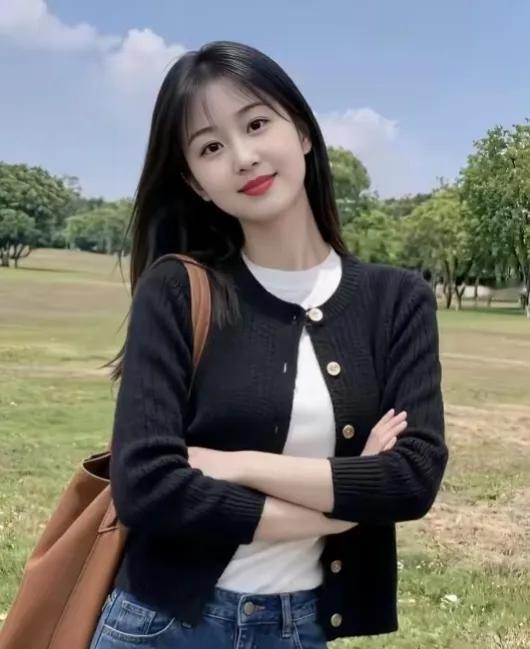 轻松舒适的周末，牛仔与毛衣的完美组合，你值得拥有！💚👗甜酷风牛仔穿搭