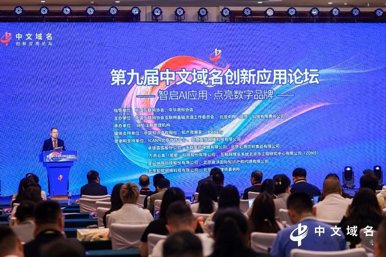 “第九届中文域名创新应用论坛，点亮数字品牌新未来！”🎙️📊💡中文域名的好处