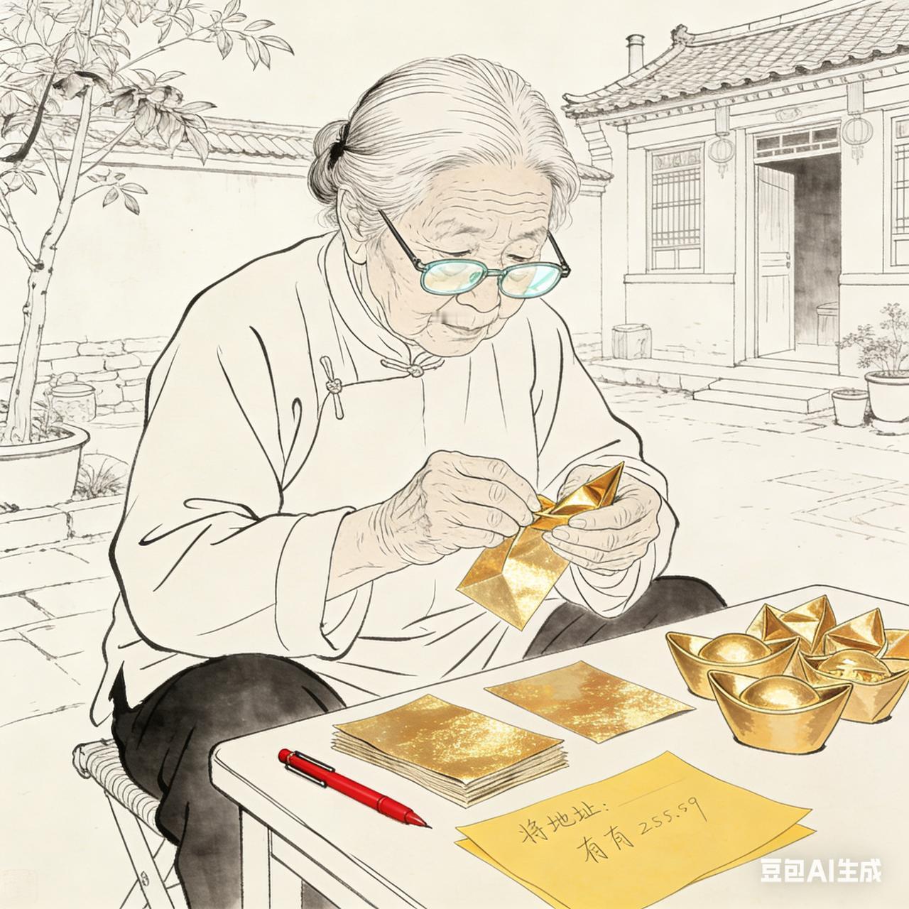 烧纸只烧金条还不够？神婆教的“寄钱秘诀”，姥姥试完梦到姥爷报平安
 
去年中元节