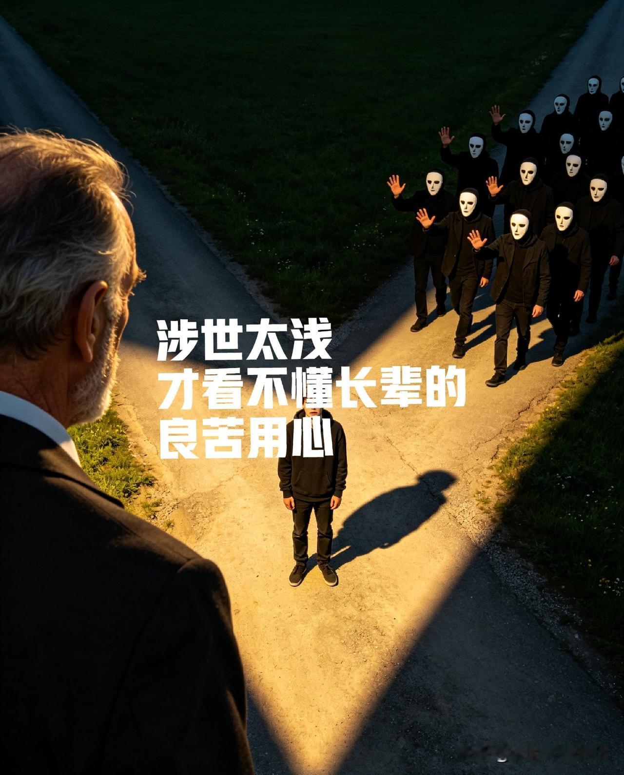 涉世不深，就看不懂长辈的良苦用心
人这一辈子，得擦亮眼睛，分清真心和假意。
这世