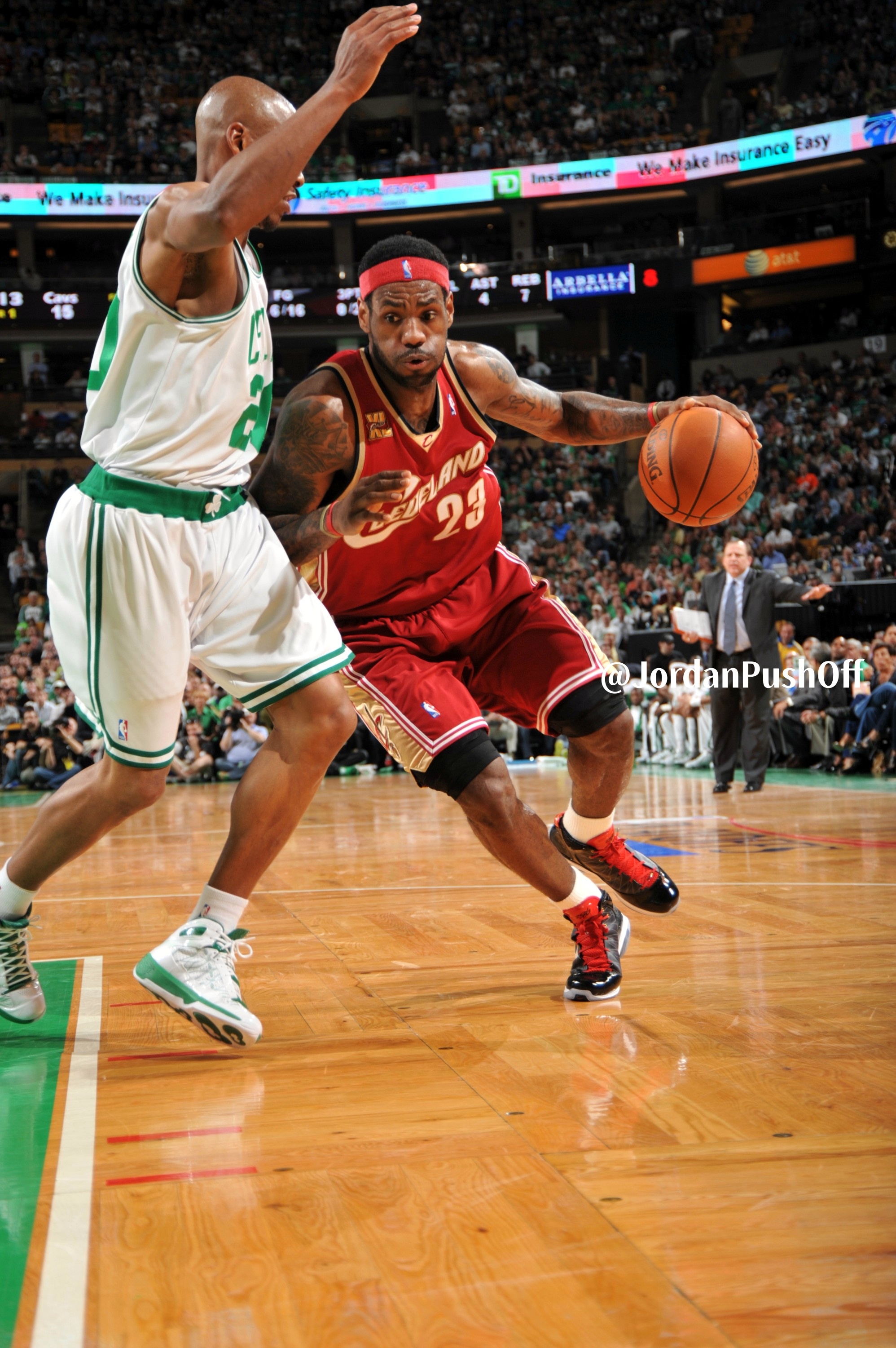 LeBron James 2010nba詹姆斯雷阿伦