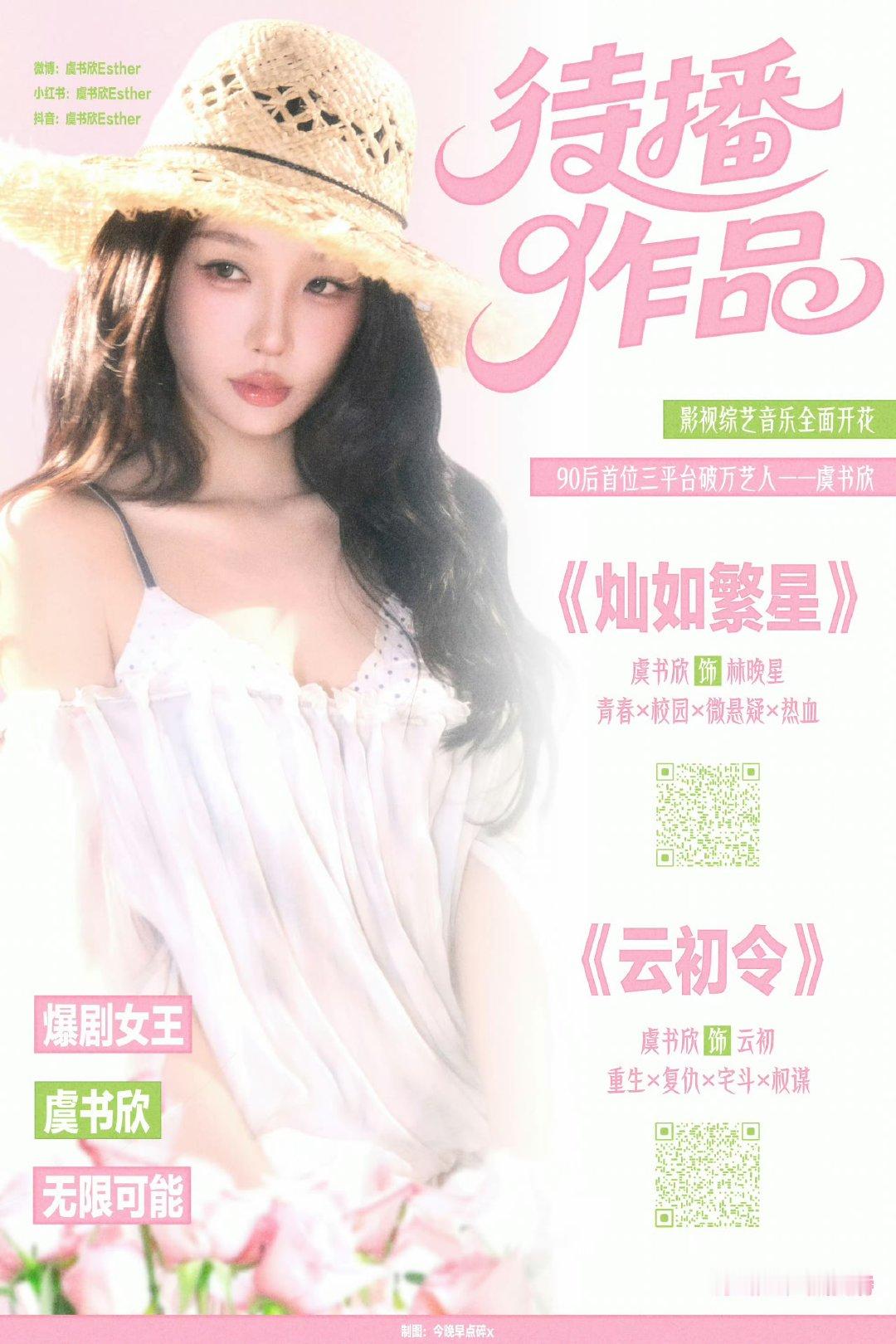虞书欣起猛了看见六个虞书欣 六个“虞书欣”同框既视感，可爱值爆棚，别忘了锁定虞书