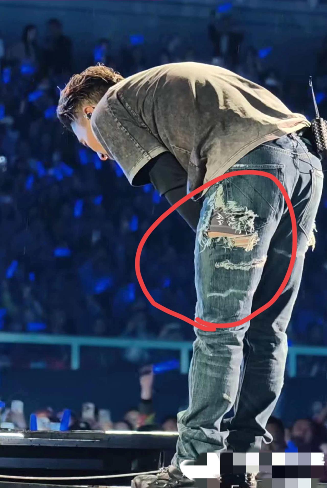 谢霆锋演唱会玉蝴蝶，我忍了；

谢霆锋演唱会衣服上印王菲名字，我也忍了。

但是