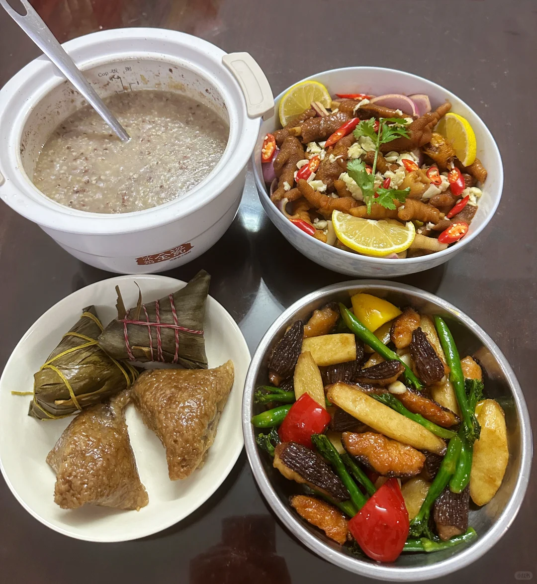 广州一家四口的晚餐！