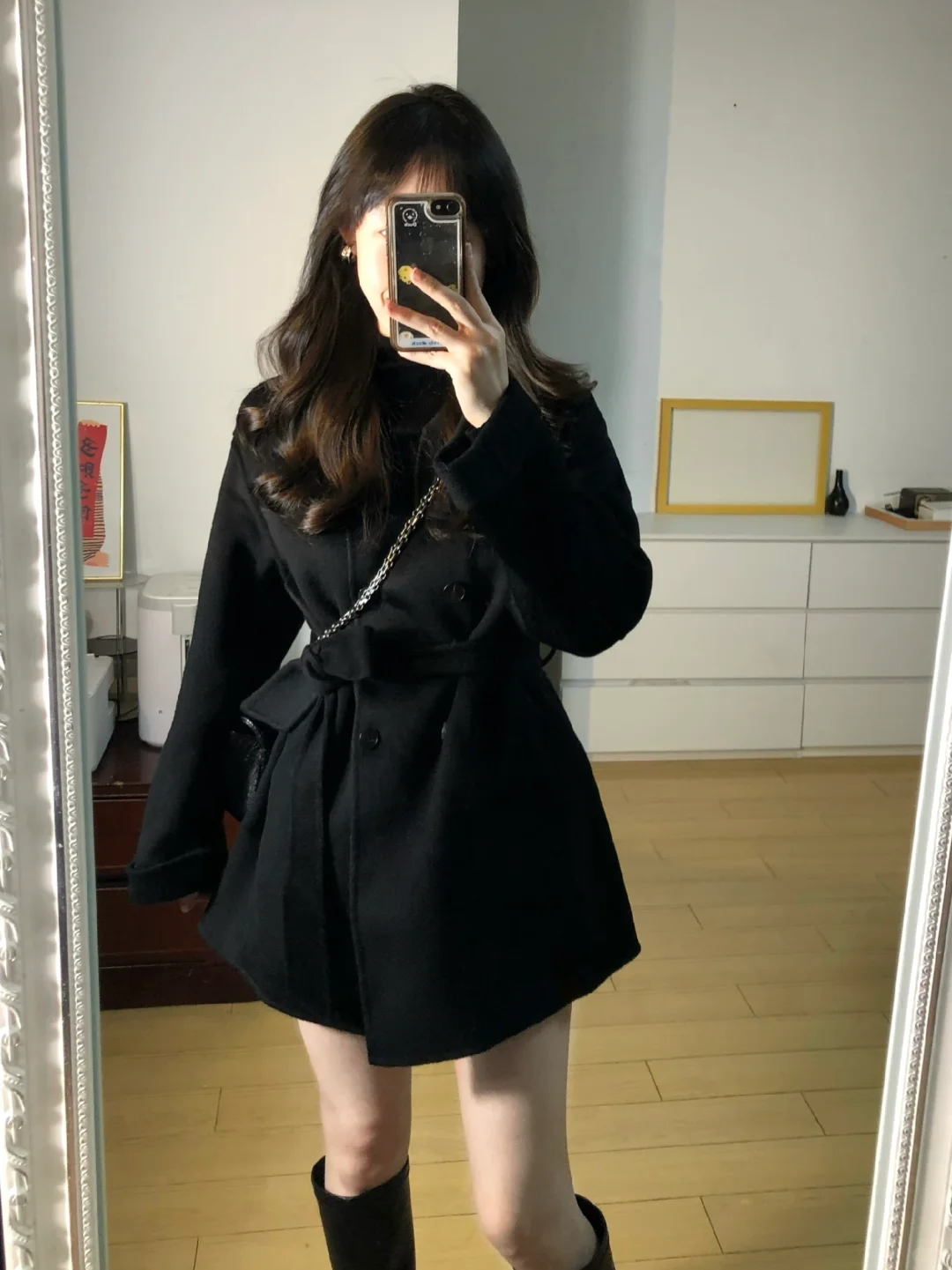 all black这一身好好看！